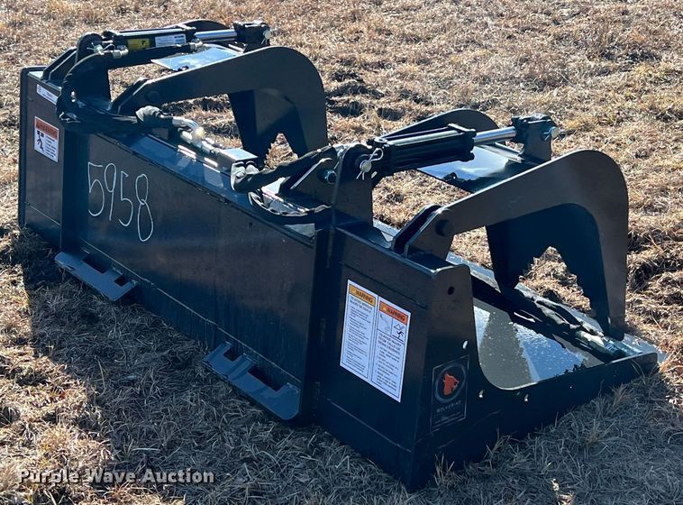 image for item ID9431 Skid steer grapple bucket