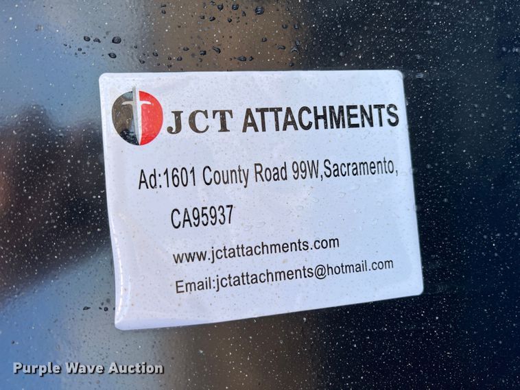 image for item ID9434 JCT Attachments  skid steer tiller