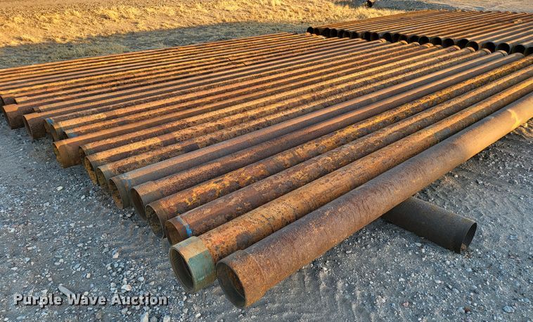 image for item IU9930 (25) 20'L x 8" diameter steel pipes
