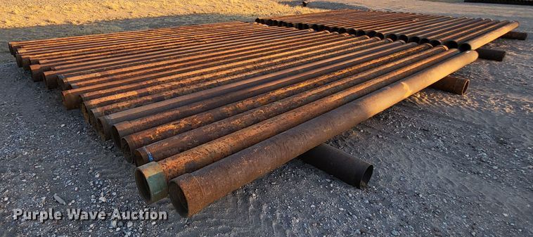 image for item IU9930 (25) 20'L x 8" diameter steel pipes