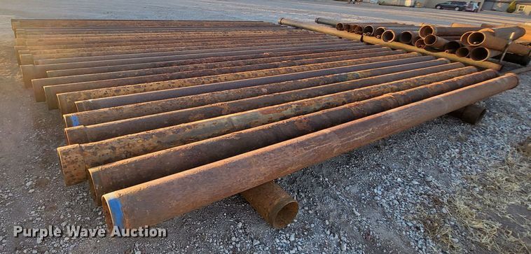image for item IU9930 (25) 20'L x 8" diameter steel pipes