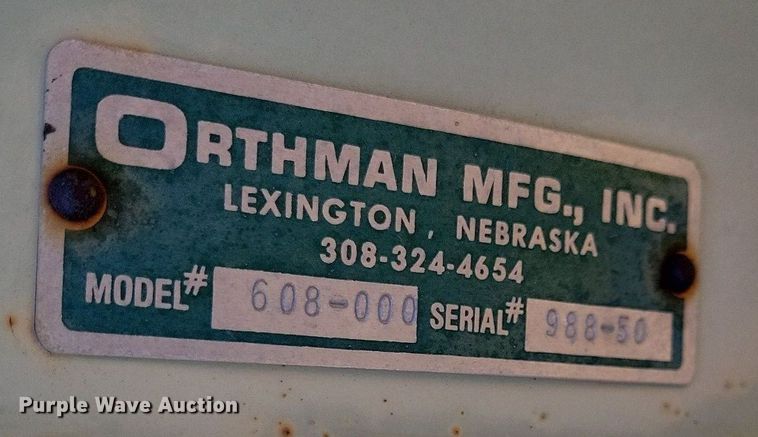 image for item LG9465 Orthman 608-000  grain cart