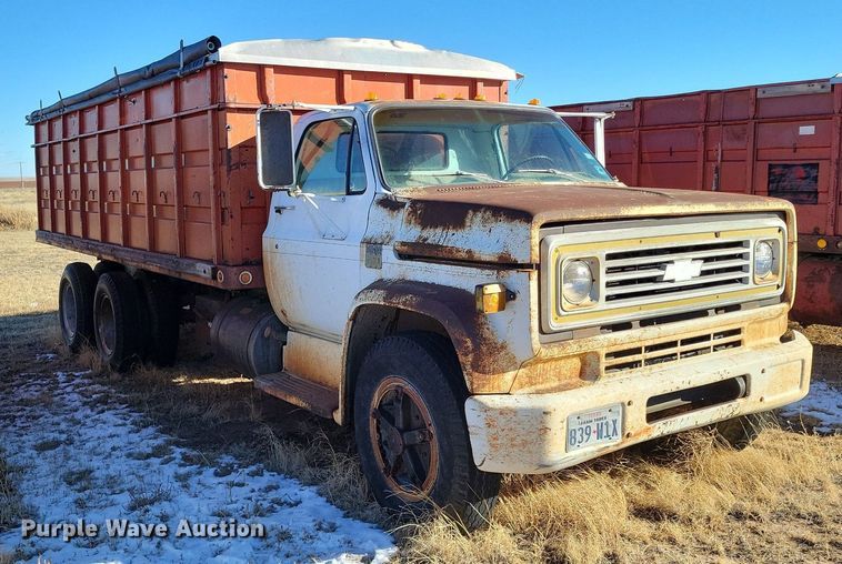 image for item LG9479 1973 Chevrolet C60  grain truck