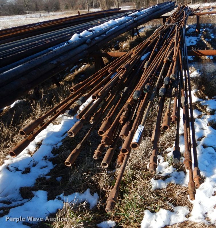 image for item LI9038 Approximately 75 sucker rods