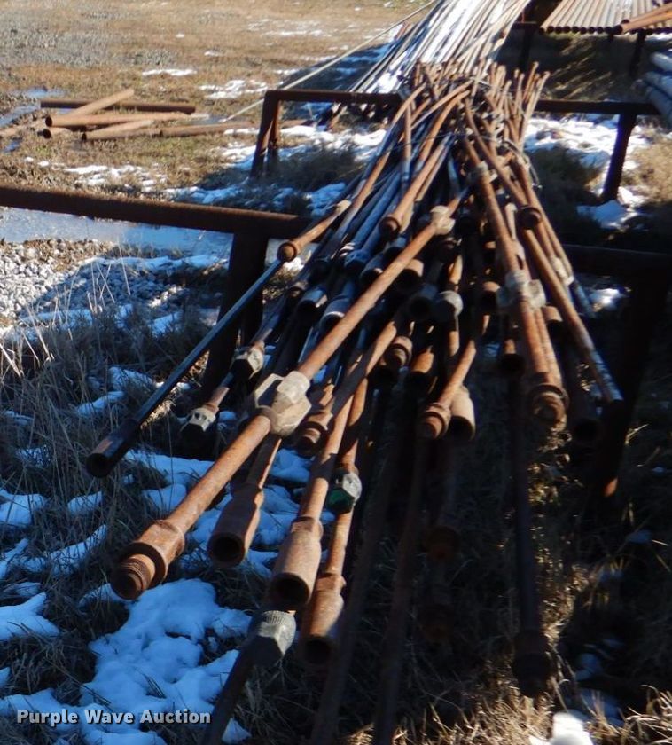 image for item LI9038 Approximately 75 sucker rods