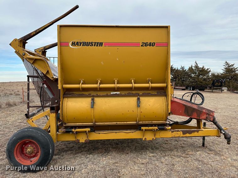 image for item LT9303 HayBuster 2640  bale processor
