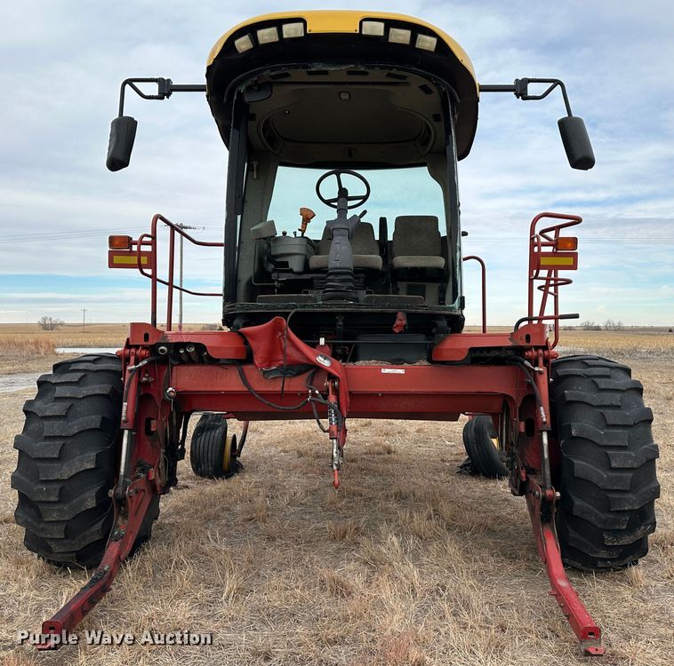 image for item LT9305 2011 New Holland H8040  swather / windrower
