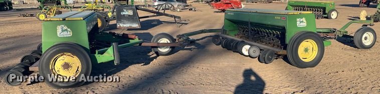 image for item ML9814 (2) John Deere 8300 grain drills