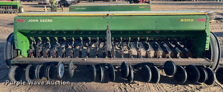 image for item ML9814 (2) John Deere 8300 grain drills