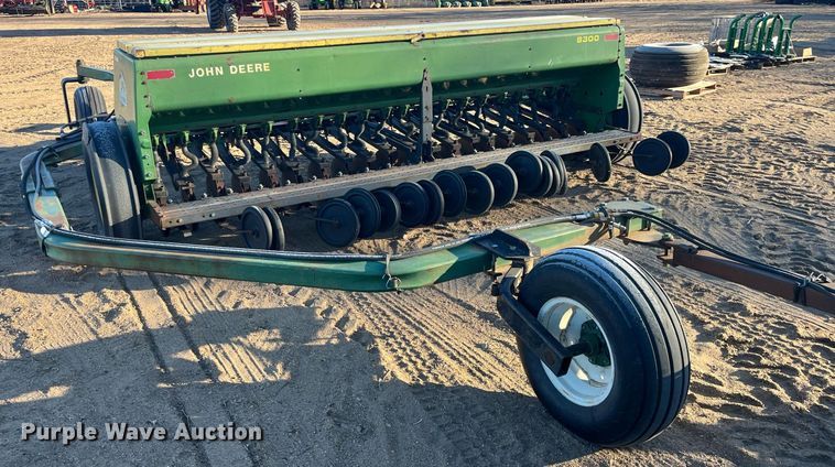 image for item ML9814 (2) John Deere 8300 grain drills