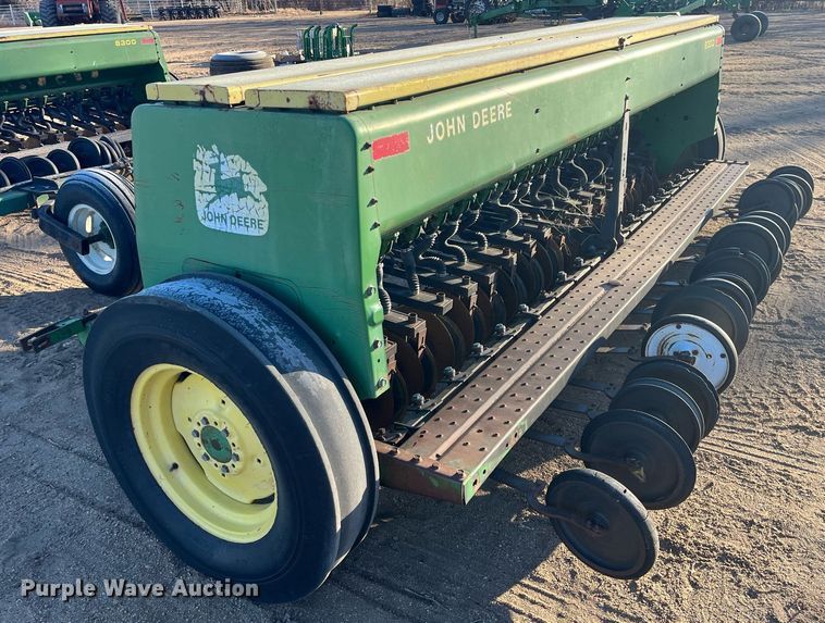 image for item ML9814 (2) John Deere 8300 grain drills