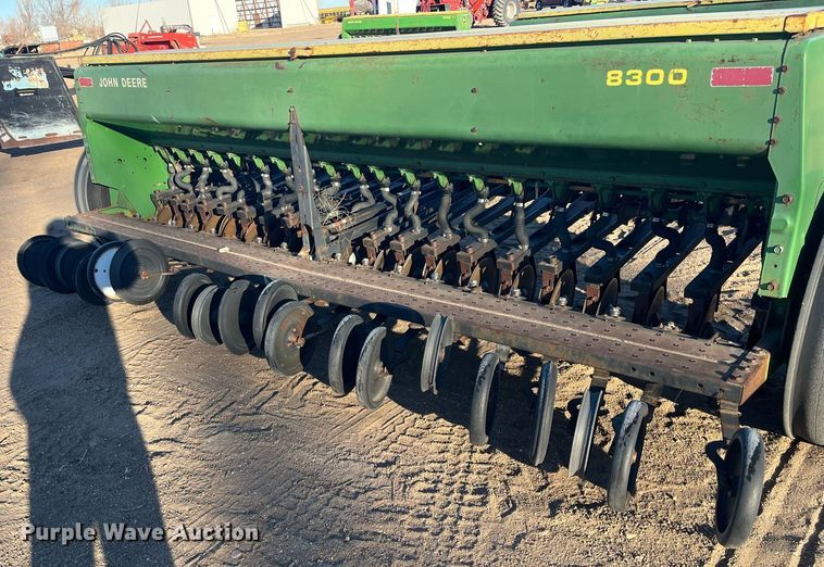image for item ML9814 (2) John Deere 8300 grain drills
