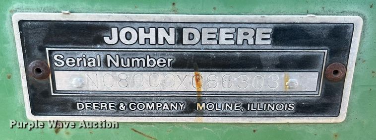 image for item ML9814 (2) John Deere 8300 grain drills