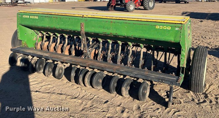 image for item ML9820 John Deere 8300  grain drill