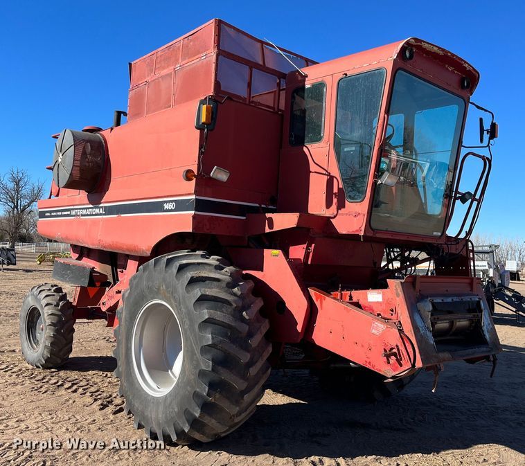 image for item ML9827 1980 International 1460  Axial-Flow Rice Special combine
