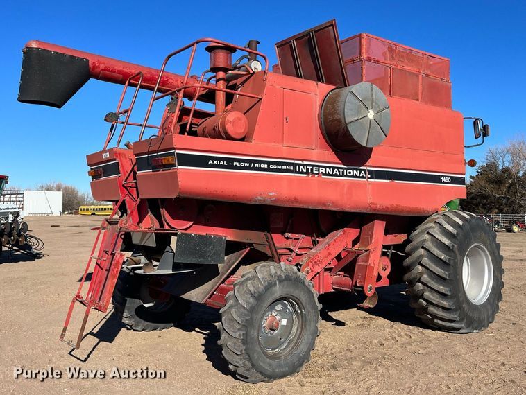 image for item ML9827 1980 International 1460  Axial-Flow Rice Special combine