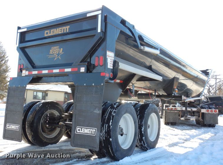 image for item DF8319 2021 Clement Texstar 3226  end dump trailer