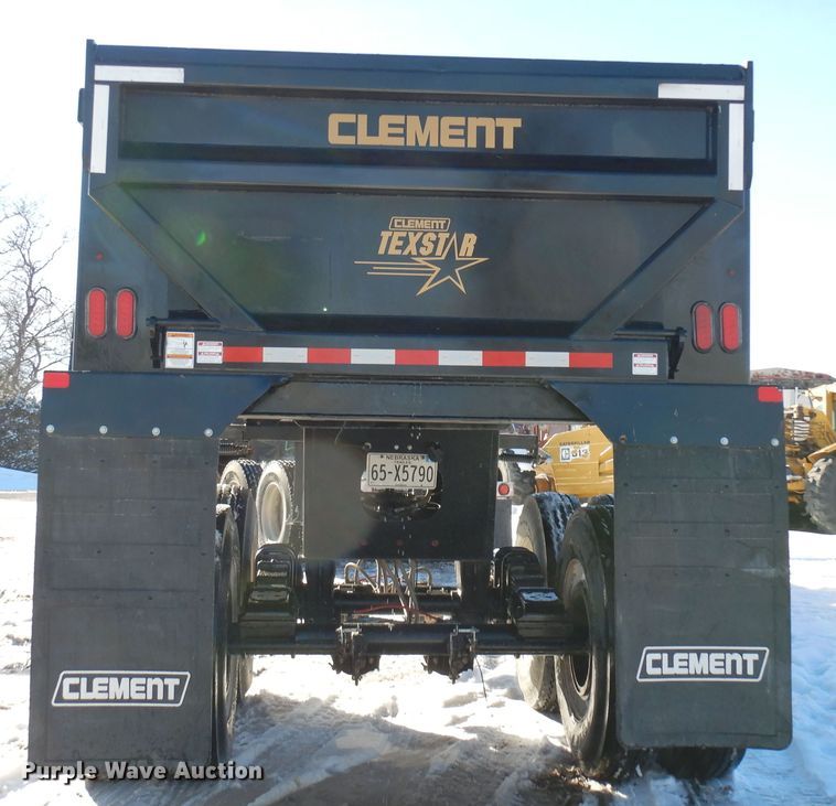 image for item DF8319 2021 Clement Texstar 3226  end dump trailer