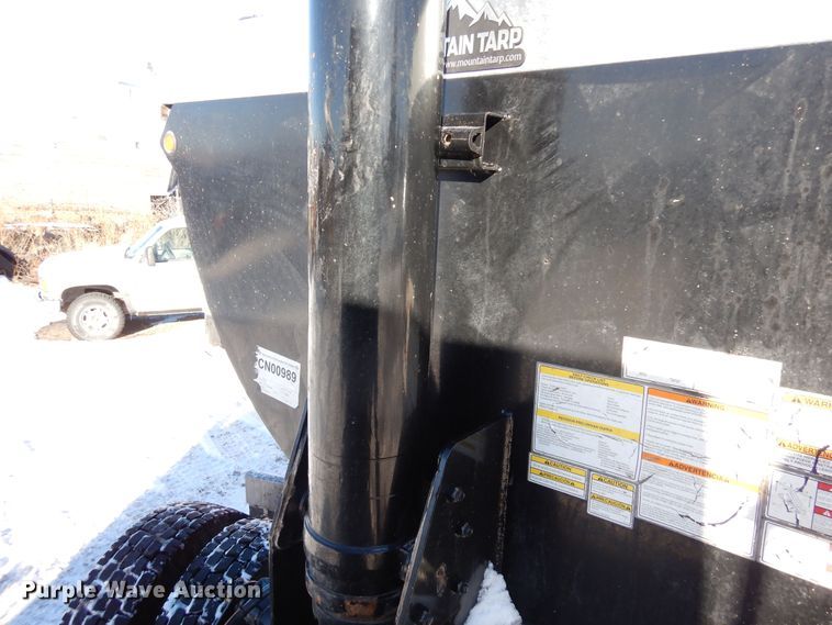 image for item DF8319 2021 Clement Texstar 3226  end dump trailer