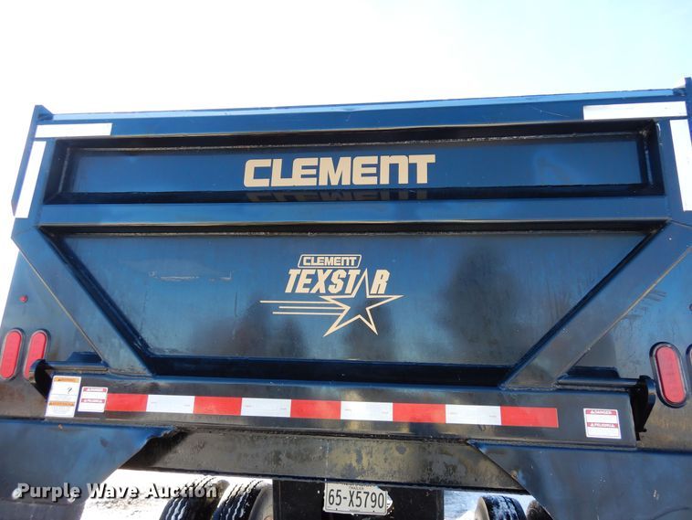 image for item DF8319 2021 Clement Texstar 3226  end dump trailer