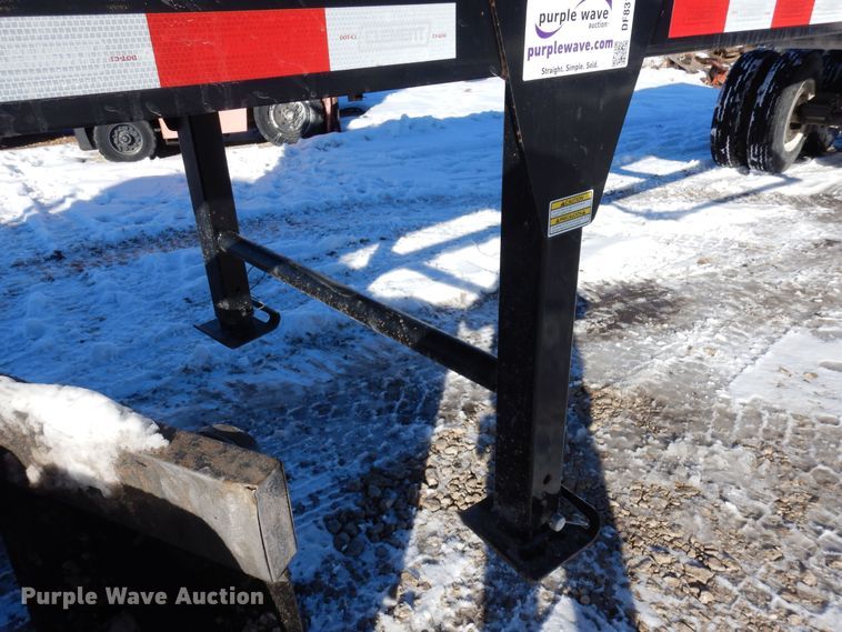 image for item DF8319 2021 Clement Texstar 3226  end dump trailer