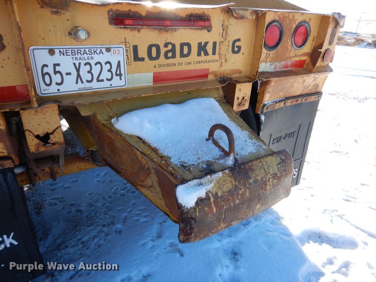 image for item DF8324 1986 Load King 1827  bottom dump trailer