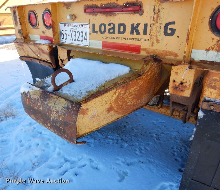 image for item DF8324 1986 Load King 1827  bottom dump trailer