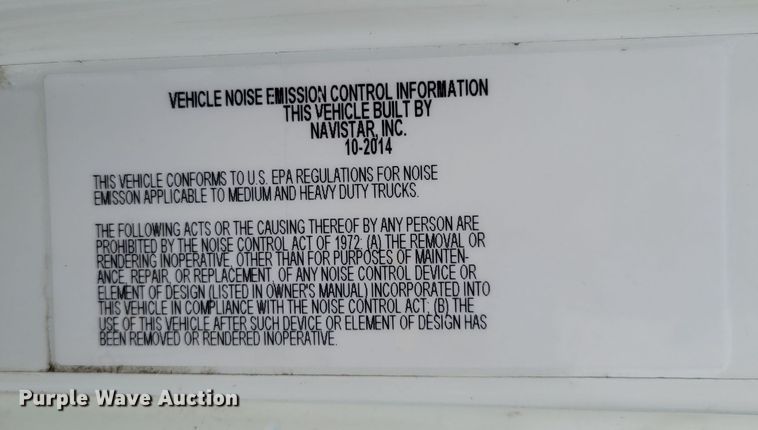 image for item DM8181 2015 International ProStar  semi truck