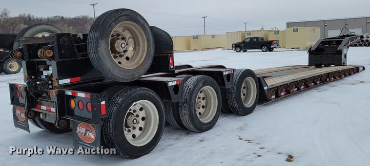 image for item DM8184 2018 Load King 503/554 SSSF  lowboy equipment trailer