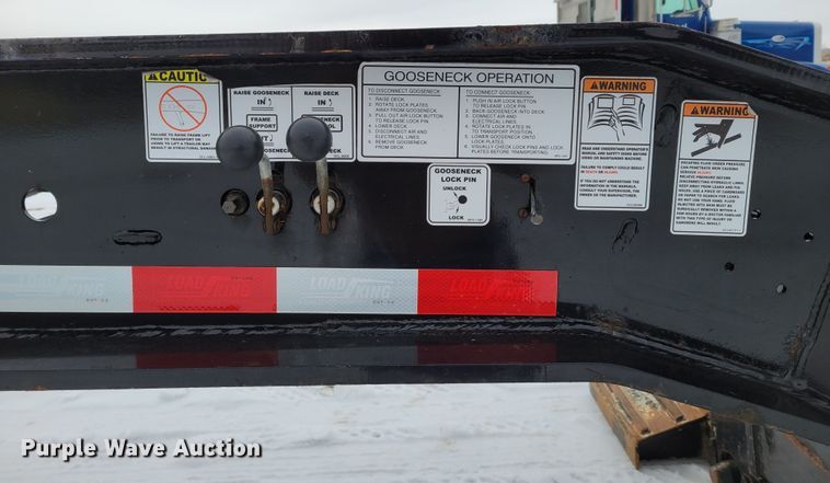 image for item DM8184 2018 Load King 503/554 SSSF  lowboy equipment trailer