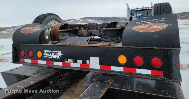 image for item DM8184 2018 Load King 503/554 SSSF  lowboy equipment trailer