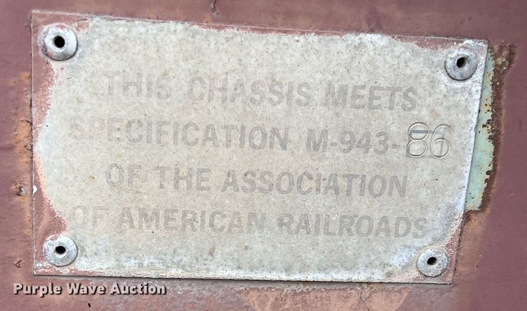 image for item DO8966 1990 Strick  container trailer