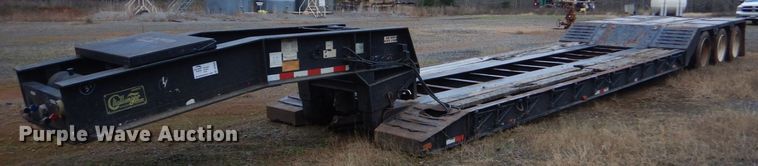image for item DP8609 2016 Challenger RG-50  lowboy equipment trailer