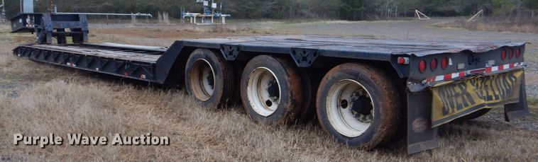 image for item DP8609 2016 Challenger RG-50  lowboy equipment trailer