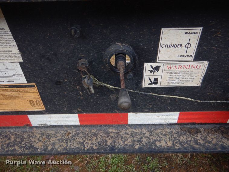 image for item DP8609 2016 Challenger RG-50  lowboy equipment trailer