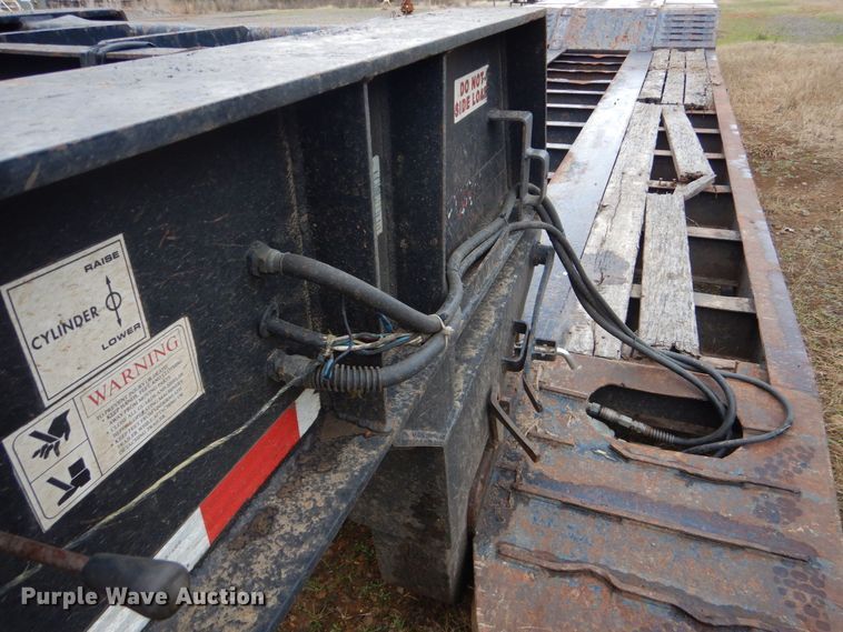 image for item DP8609 2016 Challenger RG-50  lowboy equipment trailer