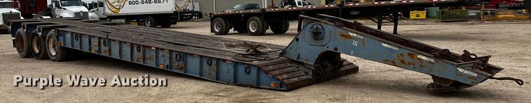 image for item DQ1963 1974 Nabors  oilfield trailer