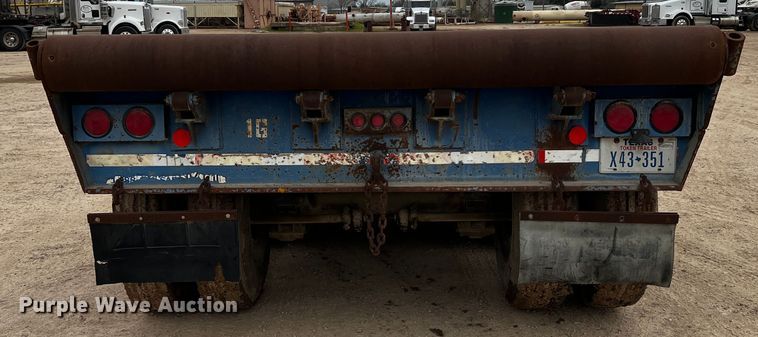 image for item DQ1963 1974 Nabors  oilfield trailer