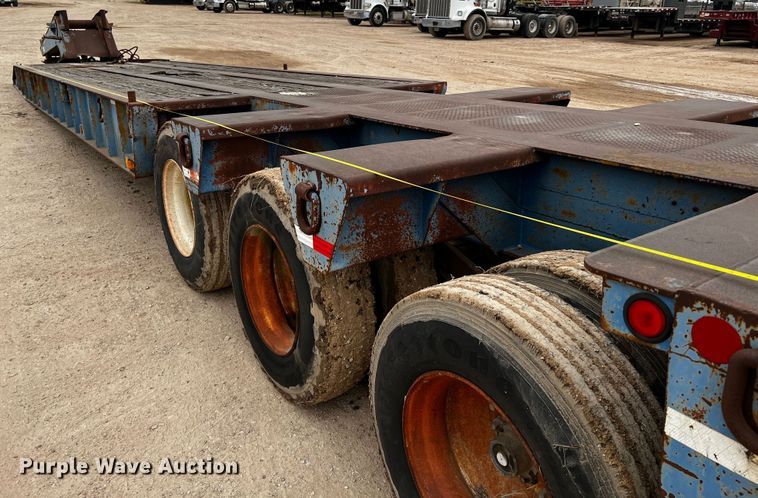 image for item DQ1963 1974 Nabors  oilfield trailer