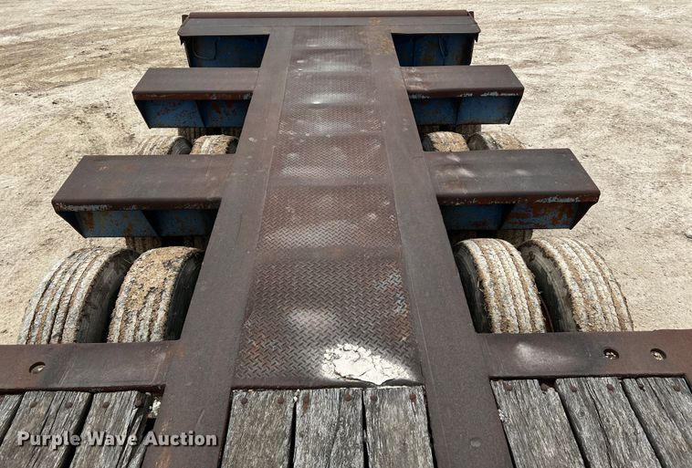 image for item DQ1963 1974 Nabors  oilfield trailer