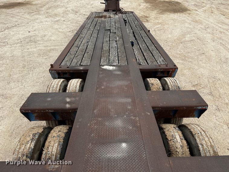 image for item DQ1963 1974 Nabors  oilfield trailer