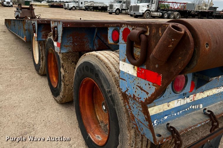 image for item DQ1963 1974 Nabors  oilfield trailer