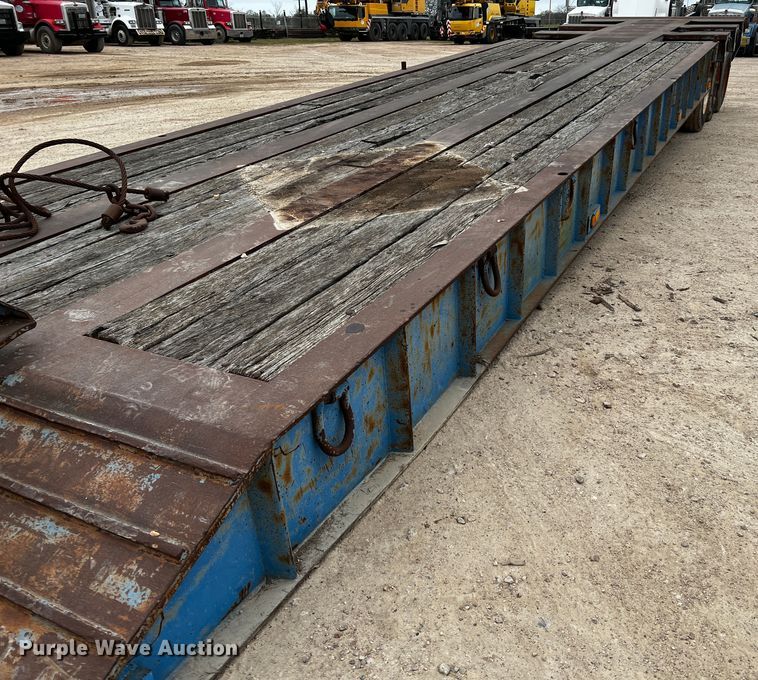 image for item DQ1963 1974 Nabors  oilfield trailer