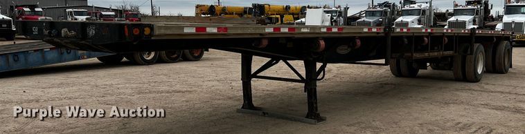 image for item DQ1964 1998 Fontaine LFTW-5-10048WSA  flatbed trailer