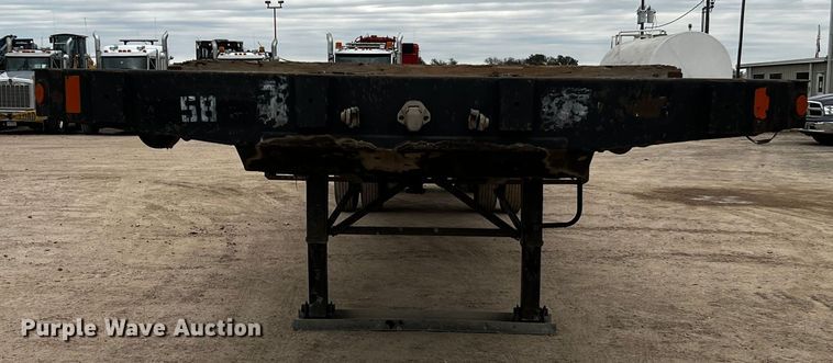 image for item DQ1964 1998 Fontaine LFTW-5-10048WSA  flatbed trailer