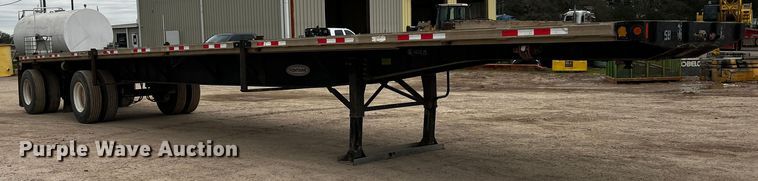 image for item DQ1964 1998 Fontaine LFTW-5-10048WSA  flatbed trailer