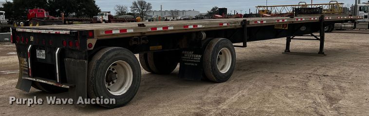 image for item DQ1964 1998 Fontaine LFTW-5-10048WSA  flatbed trailer