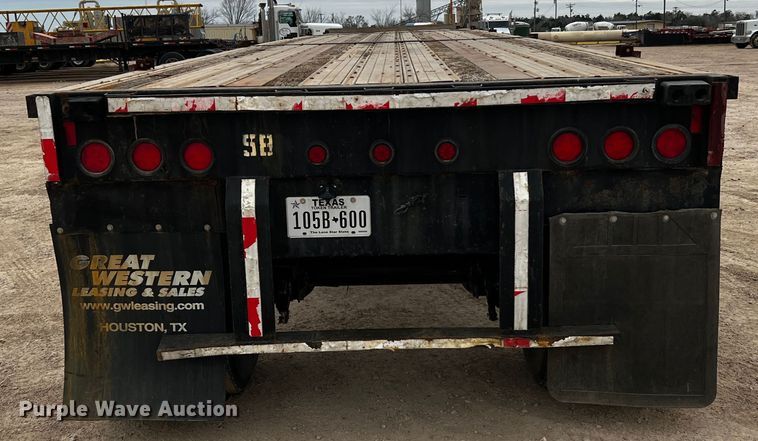 image for item DQ1964 1998 Fontaine LFTW-5-10048WSA  flatbed trailer
