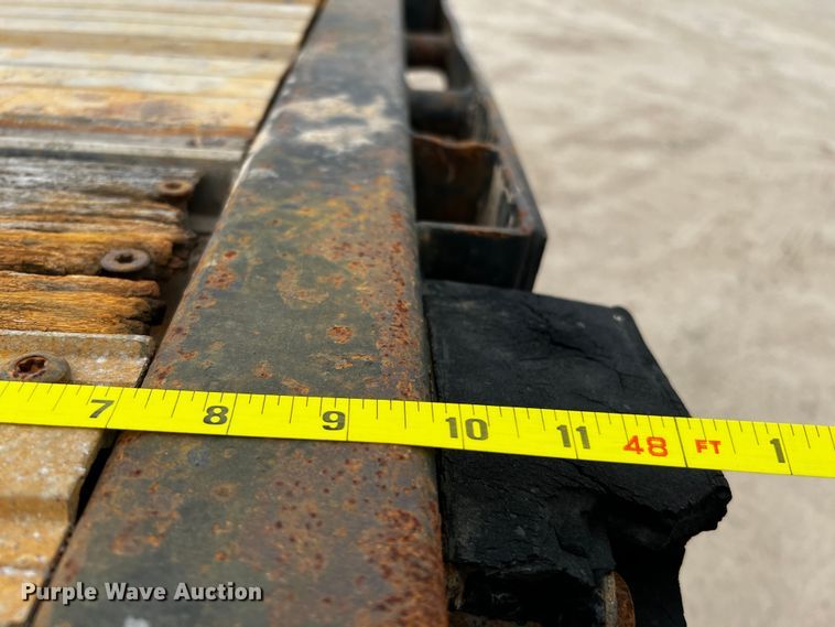 image for item DQ1964 1998 Fontaine LFTW-5-10048WSA  flatbed trailer