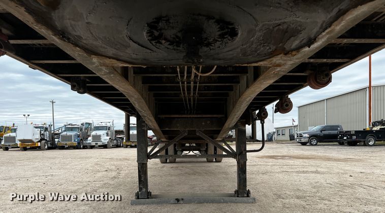 image for item DQ1964 1998 Fontaine LFTW-5-10048WSA  flatbed trailer